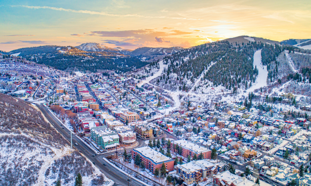 View of Park City Utah