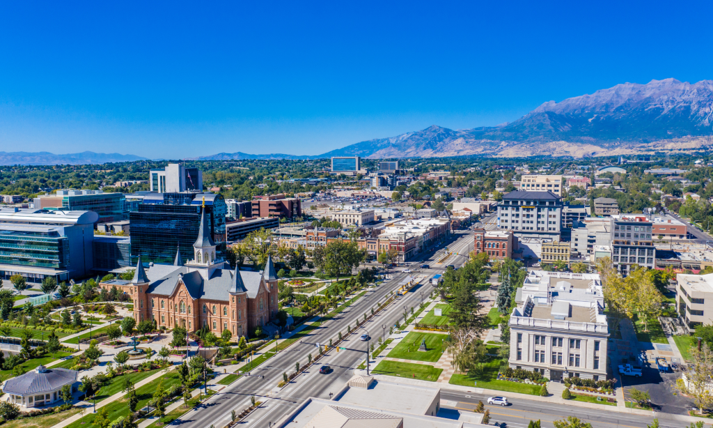 View of Utah County