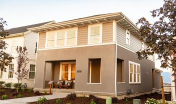 A two story home in a neighborhood. A two story home in a neighborhood.
