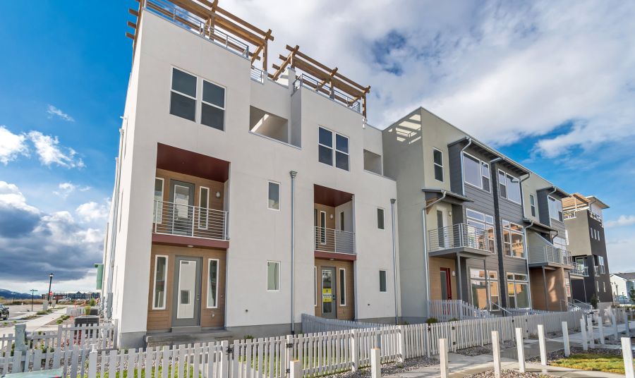 Sky Terrace Collection by Sego Homes | Townhomes for Sale in Daybreak Utah