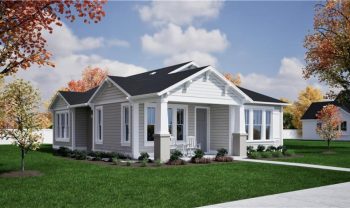 Blueprint of the Iris floor plan by Oakwood Homes Blueprint of the Iris floor plan by Oakwood Homes