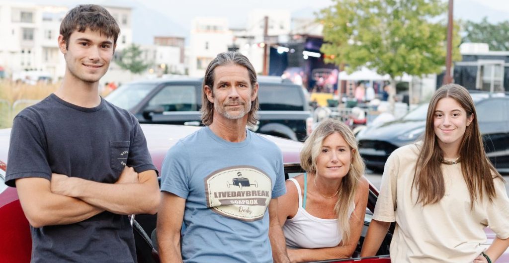Family at Daybreak car show | South Jordan, UT