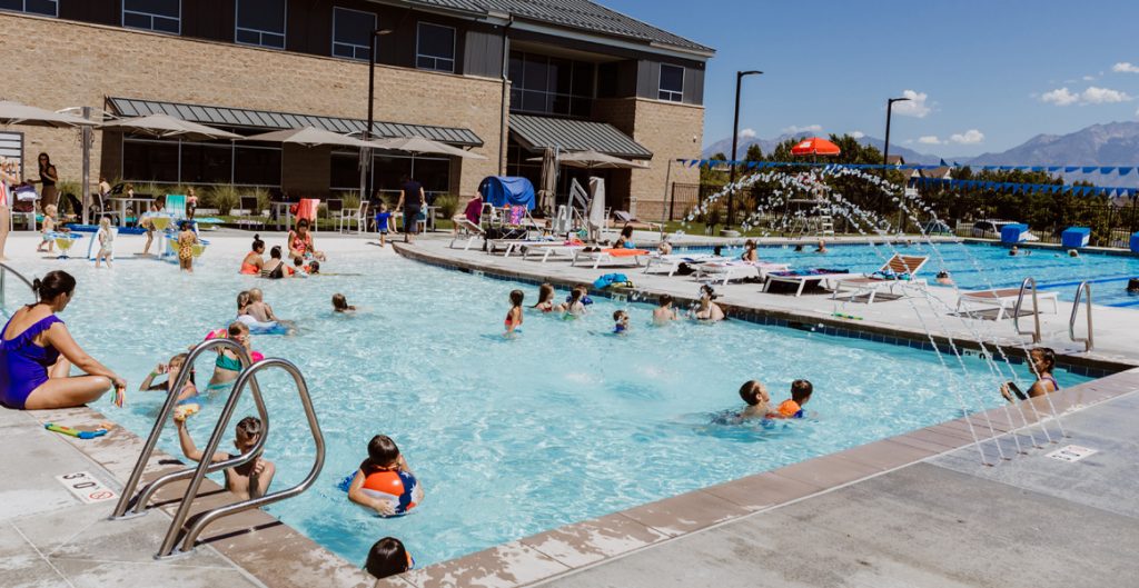 daybreak community center, daybreak community center activity pool | daybreak utah