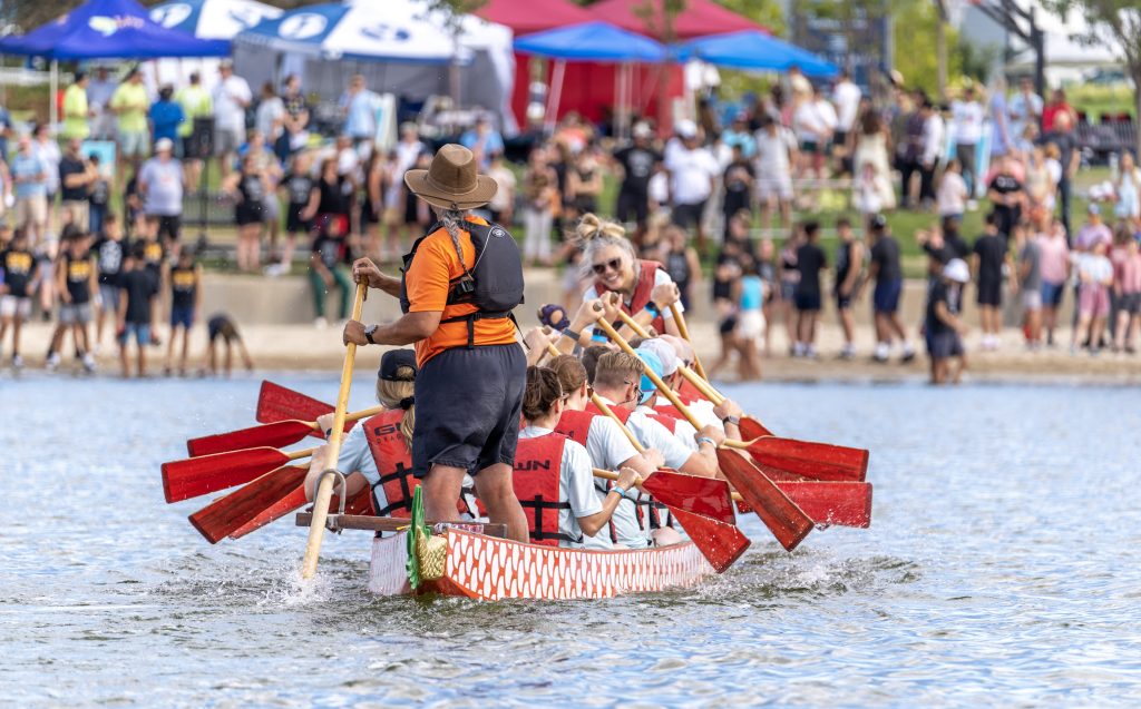 Thousands of people gather for the annual Dragon Boat Festival at Oquirrh Lake hosted by LiveDAYBREAK.