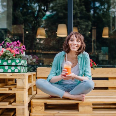 Woman Smoothie